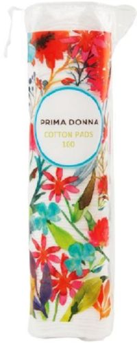 Prima Donna Cotton Round Pads, Soft and Absorbent, Chemical Free, (White, Pack Of 100)