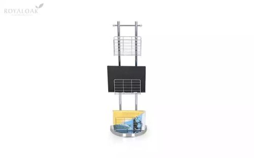 Royaloak Stainless Steel Magazine Rack