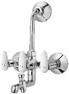 Silver 3 In 1 Wall Mixer, For Bathroom Fittings, Feature : High Quality, Fine Finished, Durable