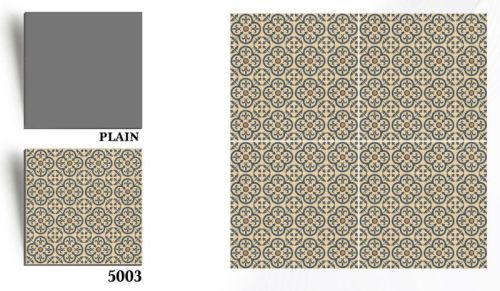 Multicolor Square 5003 Heavy Duty Digital Vitrified Tiles, For Parking, Size : 400x400 Mm