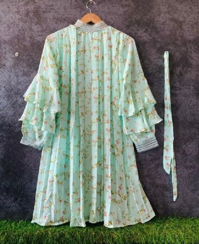 Printed Georgette Top, Occasion : Casual Wear