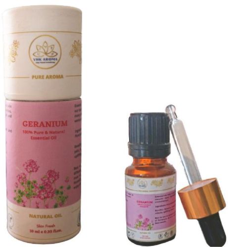 Geranium Essential Oil | 10ML, For Aromatherapy, Purity : 100 %