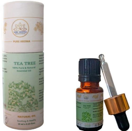Tea Tree Essential Oil | 10ML, For Aromatherapy, Personal Care, Packaging Type : Paper Tube