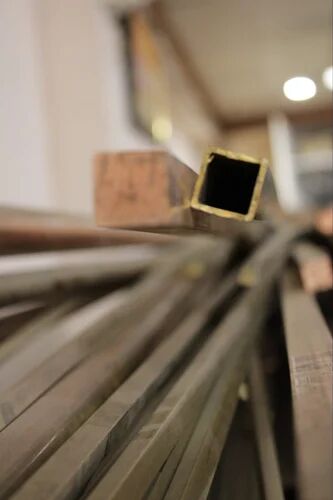 Brass Square Pipe, Length : 30 M