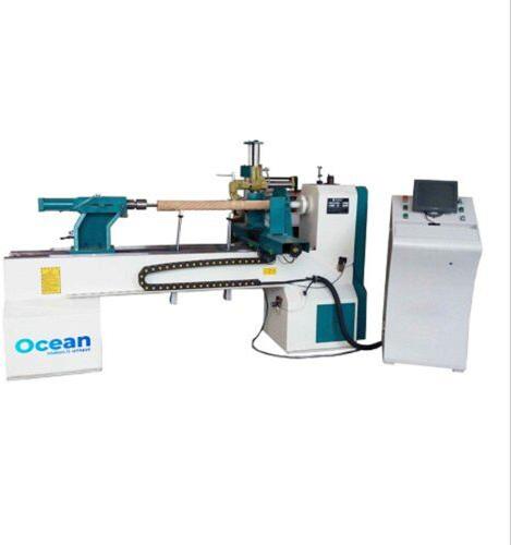 CNC Wood Turning Machine, Power : 7.3 kW