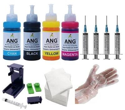 ANG Inkjet Printing Ink, Packaging Type : Plastic Bottle