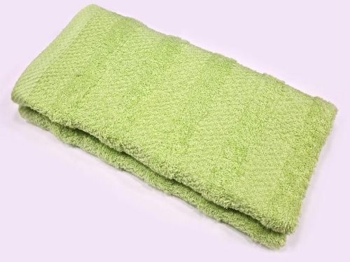 Rekhas Premium Gym Workout Unisex Super Absorbent Green Cotton Towel