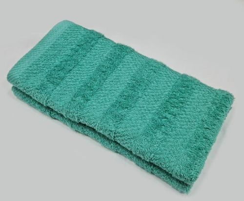Rekhas Premium 100% Cotton Towel For Sports, Gym & Workout Unisex Super Absorbent Turq Blue