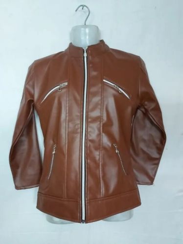 Jai Kalka Plain Leather Jackets, Size : All Sizes