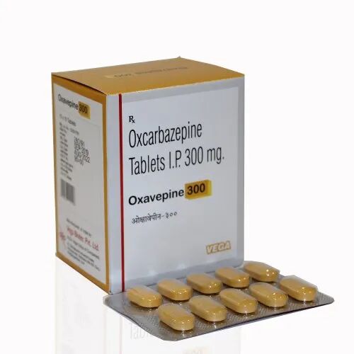 Oxcarbazepine Tablet, Packaging Type : 10x10 BLISTER