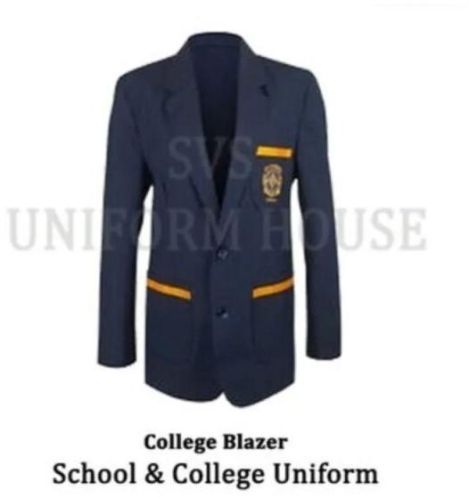 Navy Blue College Blazer