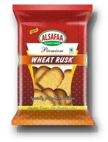 Alsafaa Premium Wheat Rusk, Packaging Type : Packet