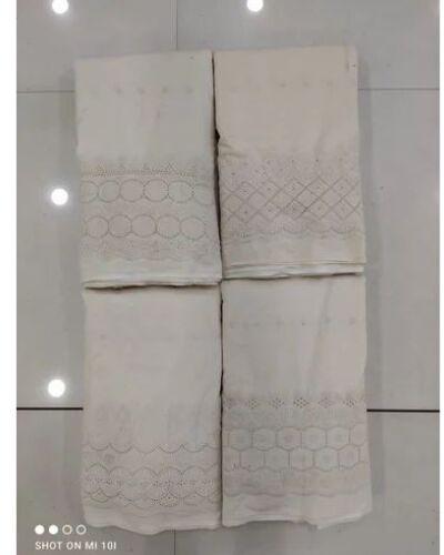 Cotton Dyeable Chikan Palazzo Fabric, Feature : Premium Quality