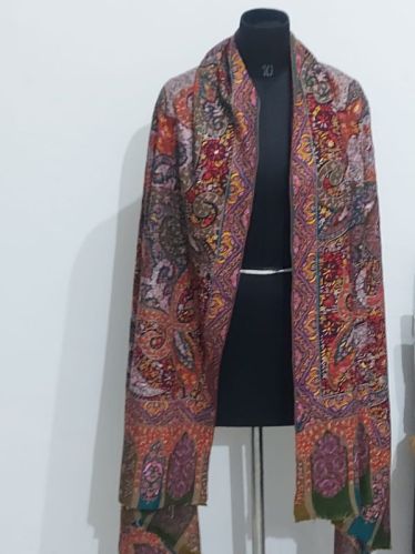 Ladies Multicolour Designer Pashmina Shawls, Feature : Dry Cleaning, Easily Washable, Eco-friendly