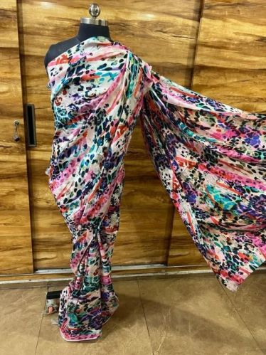 Printed Ladies Pure Silk Saree, Occasion : Party Wear