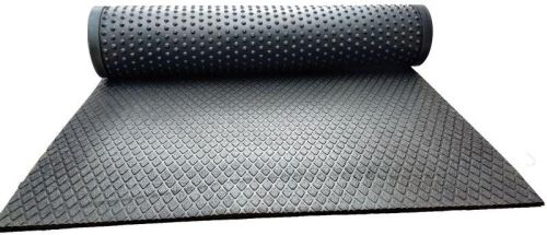 Black Rubber Cow Mat, Size : 6x4ft, 6.6x4ft, 7x4ft