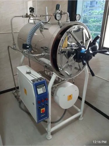 Horizontal High Pressure High Vacuum Autoclave, Capacity : Customised