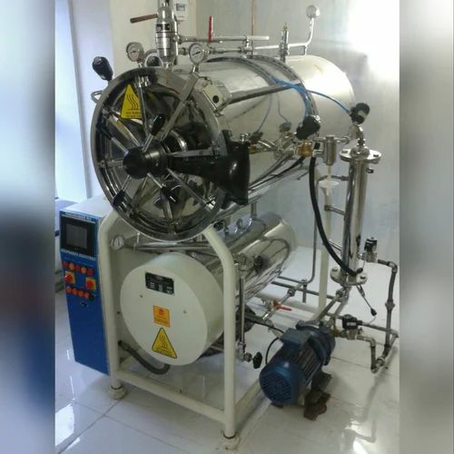 Semi Automatic Horizontal Cylindrical Autoclave