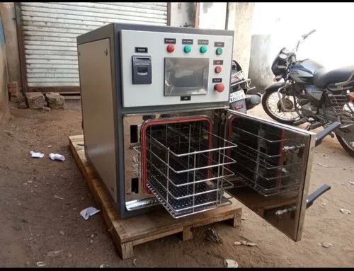 Hospharma Fully Automatic Mild Steel Tabletop ETO Sterilizer, For Industrial, Shape : Rectangular