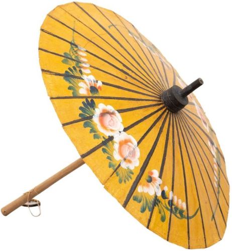 Plain Bamboo Umbrella, Feature : Durable, Heat Resistance