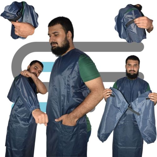 50gm Plain PVC Protective Apron, For Industrial Use, Hospital, Clinic, Size : 65x70cm, 70x75cm, 75x80cm