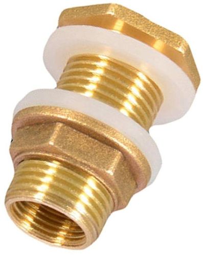 Golden 12 Inch Brass Tank Connector