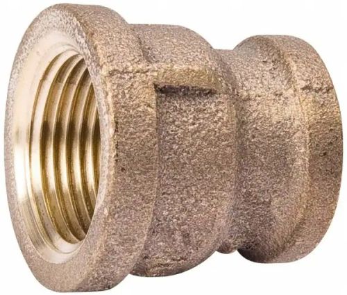 Round Polished Bronze Reducing Coupling