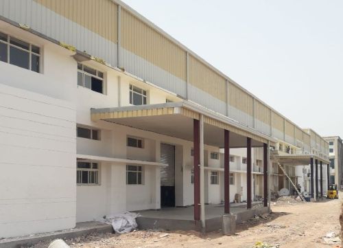 Customized Polished Mild Steel Pre Engineered Building Structure, Surface Treatment : Sand Blasting