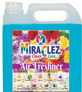 Miraclez Aqua Air Freshener Liquid, For Office, Room