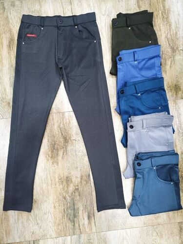 Plain Dollo Denim Lycra Lower, Feature : Attractive Look, Easily Washable, Impeccable Finish
