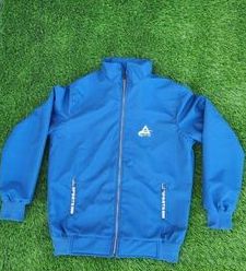 TPU Blue Jacket With Fur Inside, Size : XXL