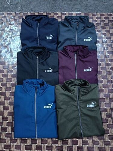 Full Sleeves Cotton Blend TPU Fabric Lycra Jacket, Color : Multicolor