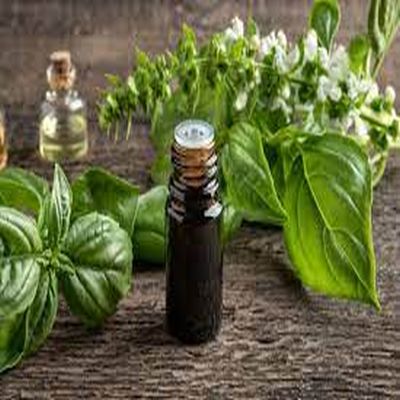 Yellow Liquid Basil Oleoresin, For Medicinal Use, Purity : 100%