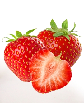 Organic Fresh Strawberry, Freezing Process : Cold Storage
