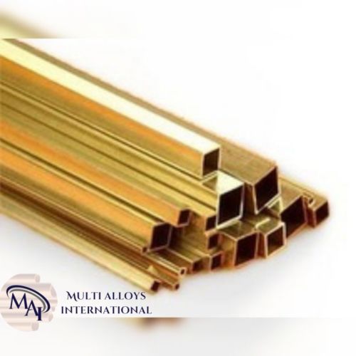 Indigo Non Poilshed Admiralty Brass Rectangular Tubes, For Electrical Purpose, Certification : ISI Certified