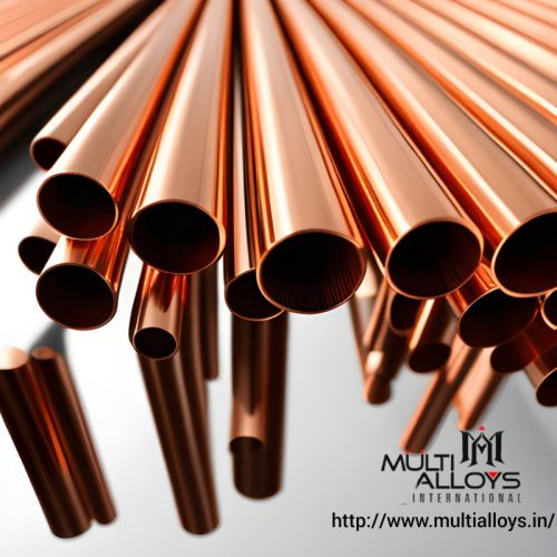 All Shapes India Indigo Copper Tube, For Construction, Industrial, Certification : Isi Certified