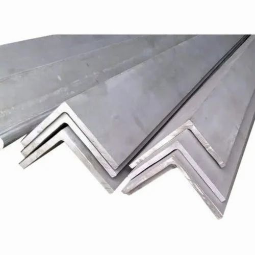 Grey L Shape Stainless Steel Angle, For Industrial Use