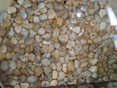 Natural Yellow Agate Table Top, For Restaurants, Hotel, Canteen, Shape : Rectangular, Square