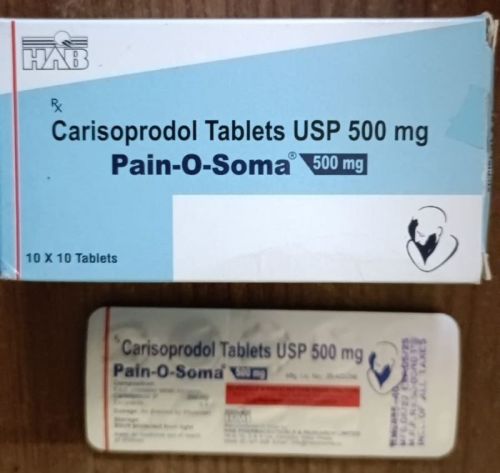 Carisoprodol Tablet, For Health Related Issue, Packaging Type : Boxes