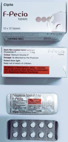 Finasteride Tablets, For Clinic, Medical, Packaging Type : Box