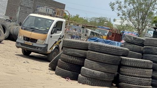 Nylon Tyre Scrap, Color : Black for Recycling, Repurposing