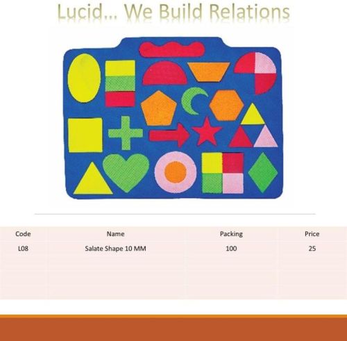 Salate Shape Educational Puzzle Floor Mat