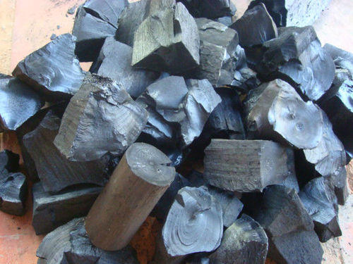 Hard Wood Charcoal, Shape : Lumps, Round Stick, Form : Solid