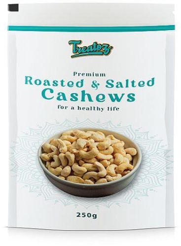 Treatoz Roasted & Salted Cashew Nuts, Taste : Salty