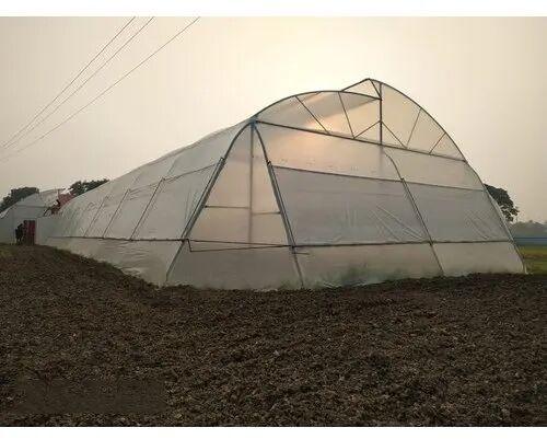 Plain Single Span Polyhouse, For Farming