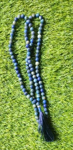 Saini Agate Round Polished Stone Lapis Lazuli Japa Mala, Feature : Durable, Fine Finishing, Shiny Looks