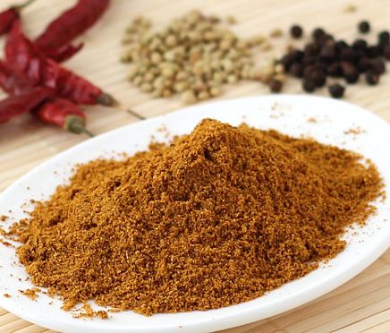 Brown Powder Blended Sambar Masala, For Cooking, Certification : FSSAI Certified