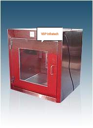 Polished Metal Static Pass Box, Color : Grey, Metallic