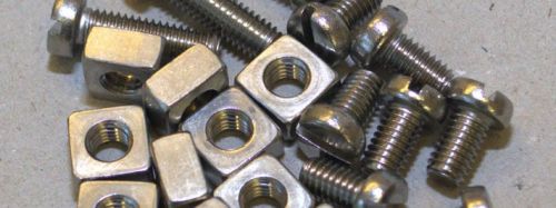 Polished Nickel 200 Fasteners, Length : M02 To M33