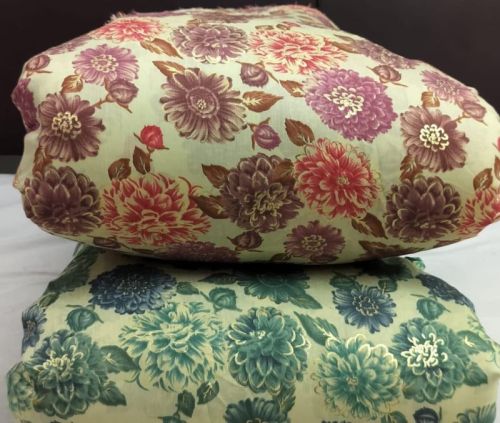 Multicolour Printed Chanderi Fabric, For Garments, Packaging Type : Plastic Bag